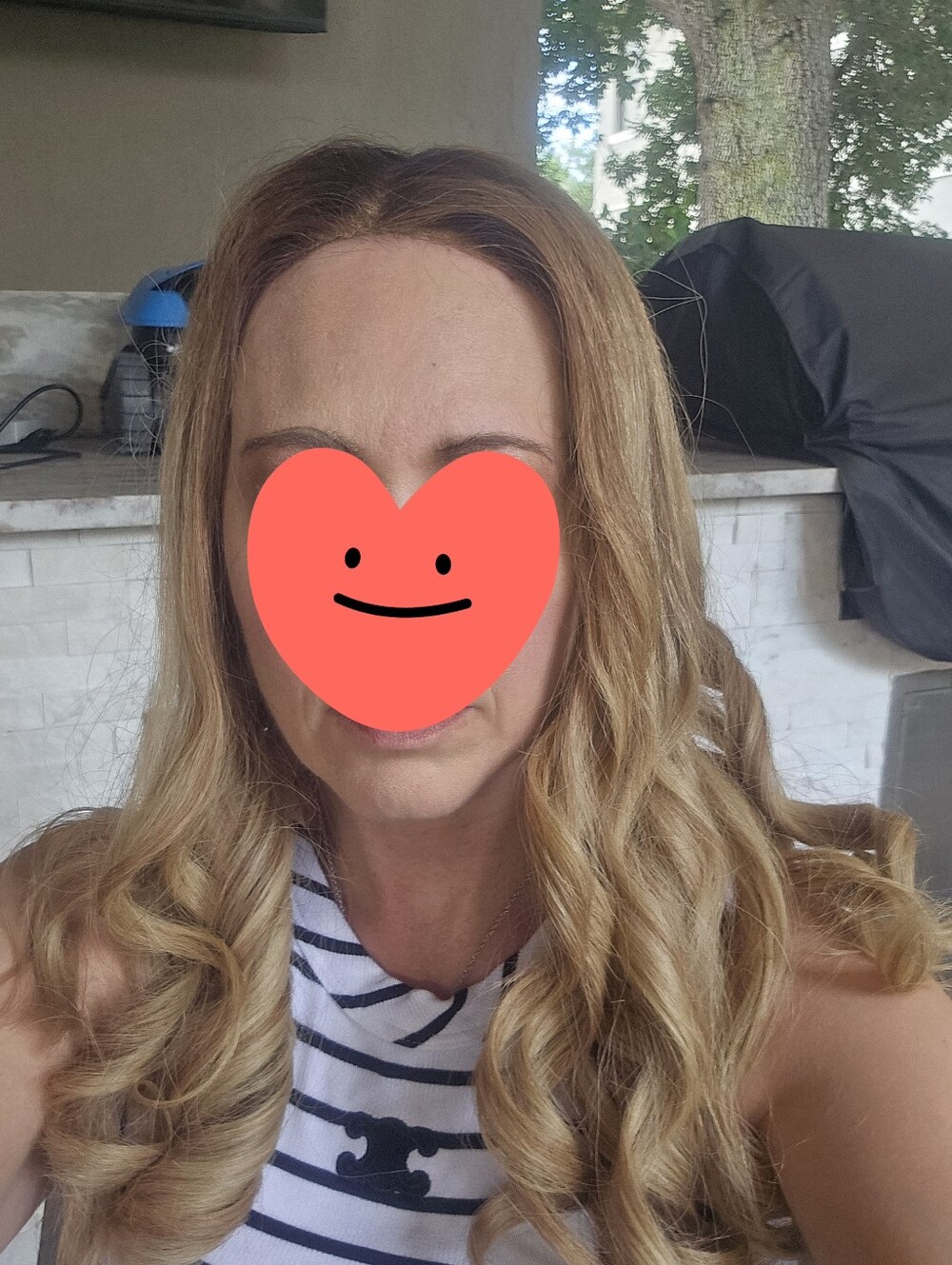Long Wavy Blonde Wig Human Hair Lacetop
